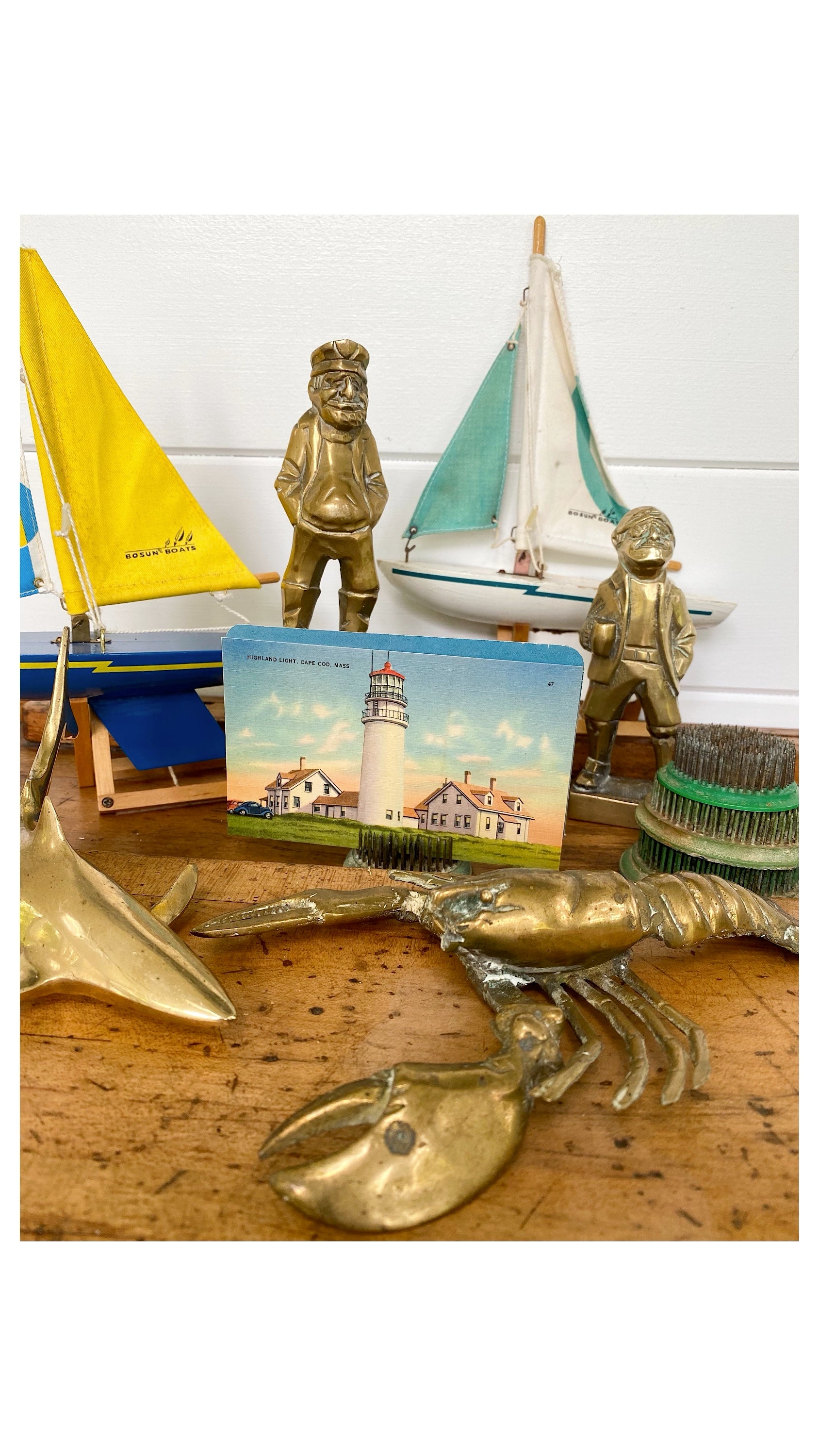 Vintage Brass Pirate