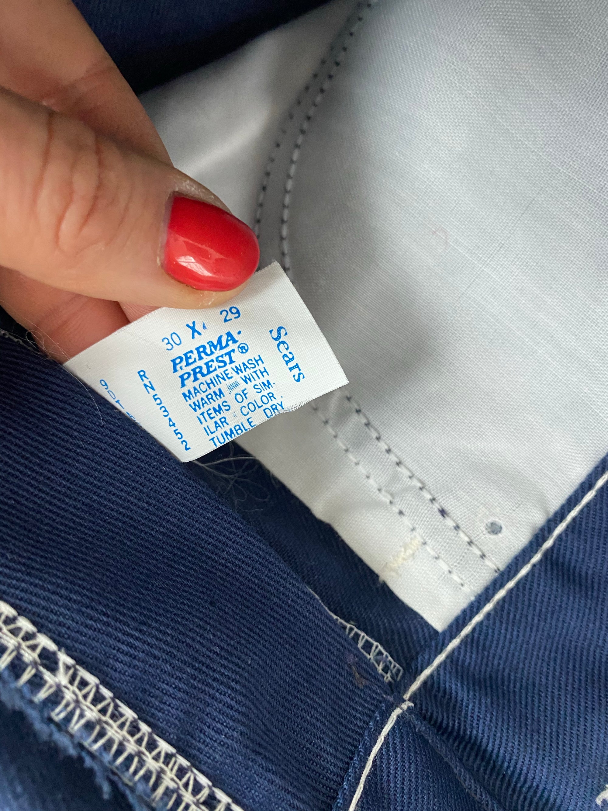 Vintage Sears Indigo Denim