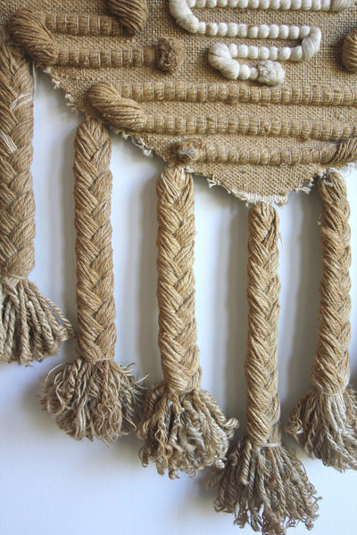 Vintage Woven Wall Hanging