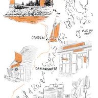 Maine Coast Field Guide - Diamonds & Rust