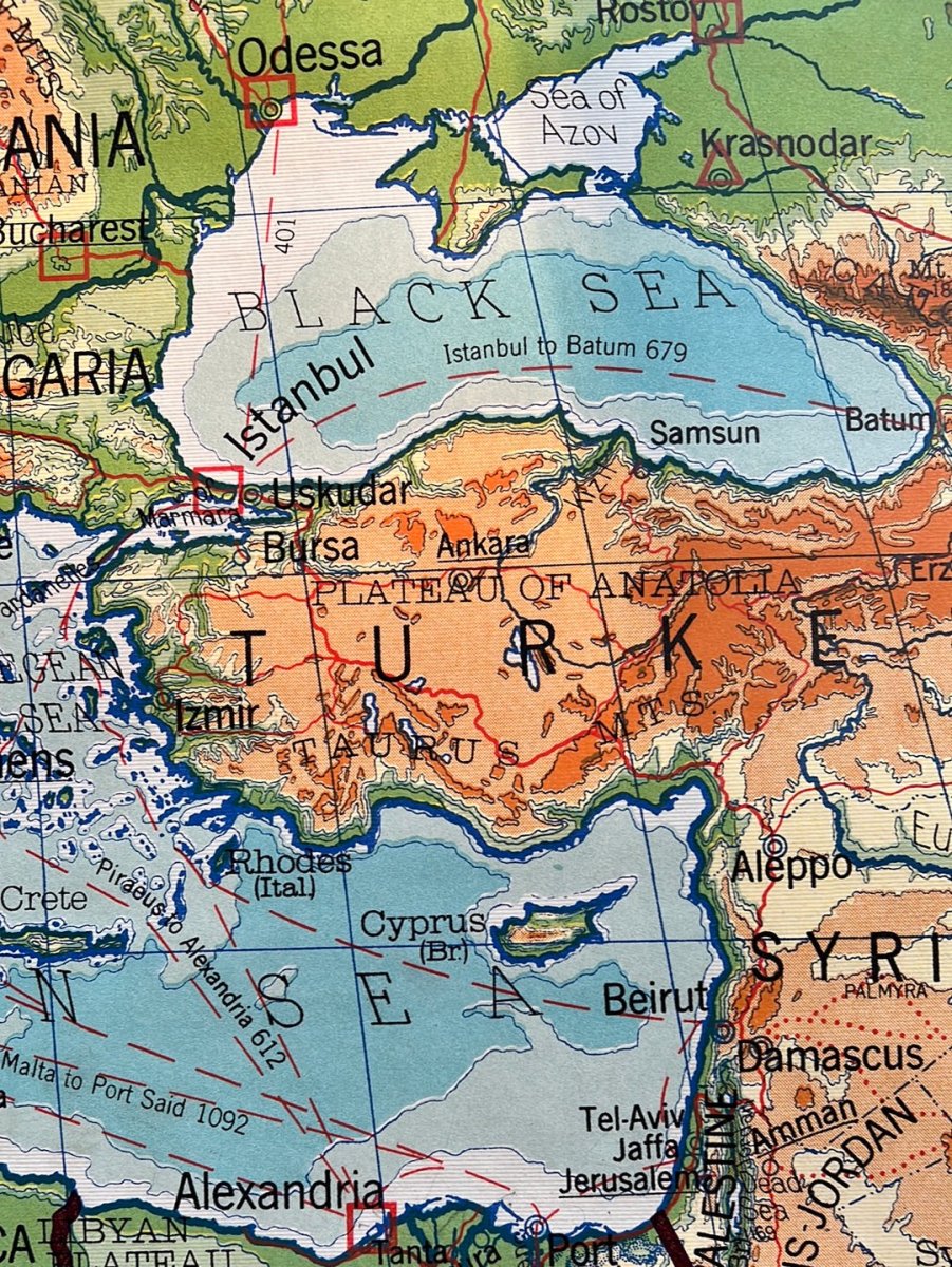 Map of Africa 1940 - Diamonds & Rust