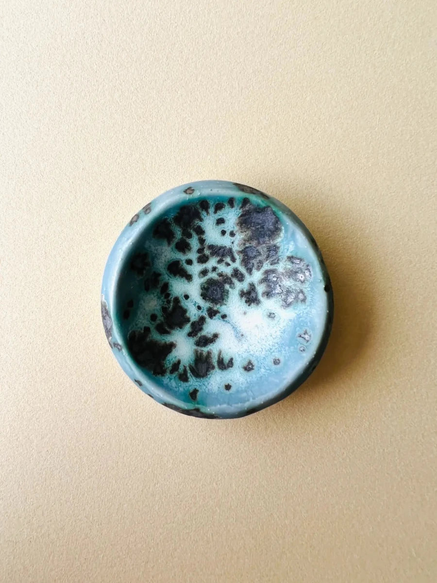 Moonscape Tiny Ring Dish - Diamonds & Rust