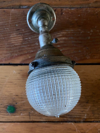 Salvaged Maritime Light - Small - Diamonds & Rust