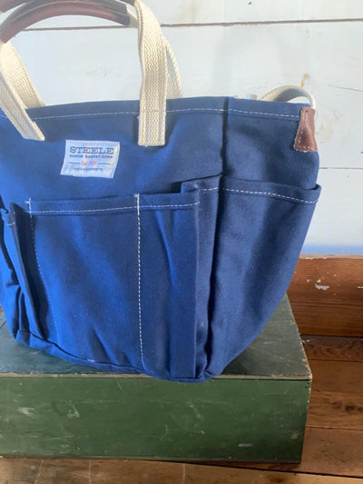 Steele Canvas Garden Tote - Navy - Diamonds & Rust