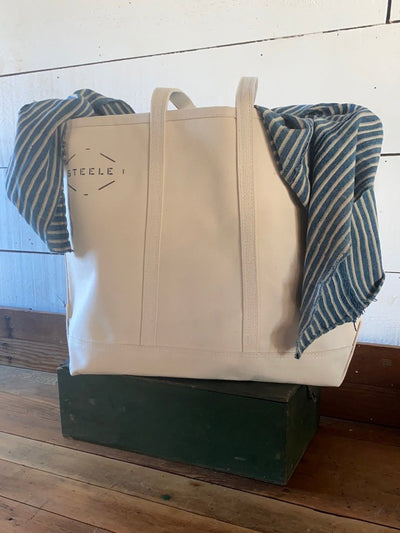 Steele Canvas Standard Medium Tote - Diamonds & Rust