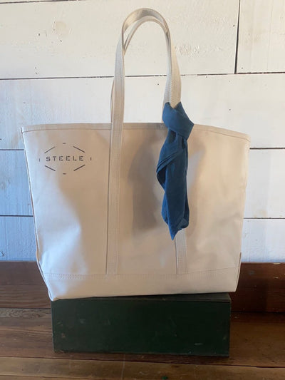 Steele Canvas Standard Medium Tote - Diamonds & Rust