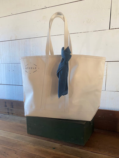 Steele Canvas Standard Medium Tote - Diamonds & Rust