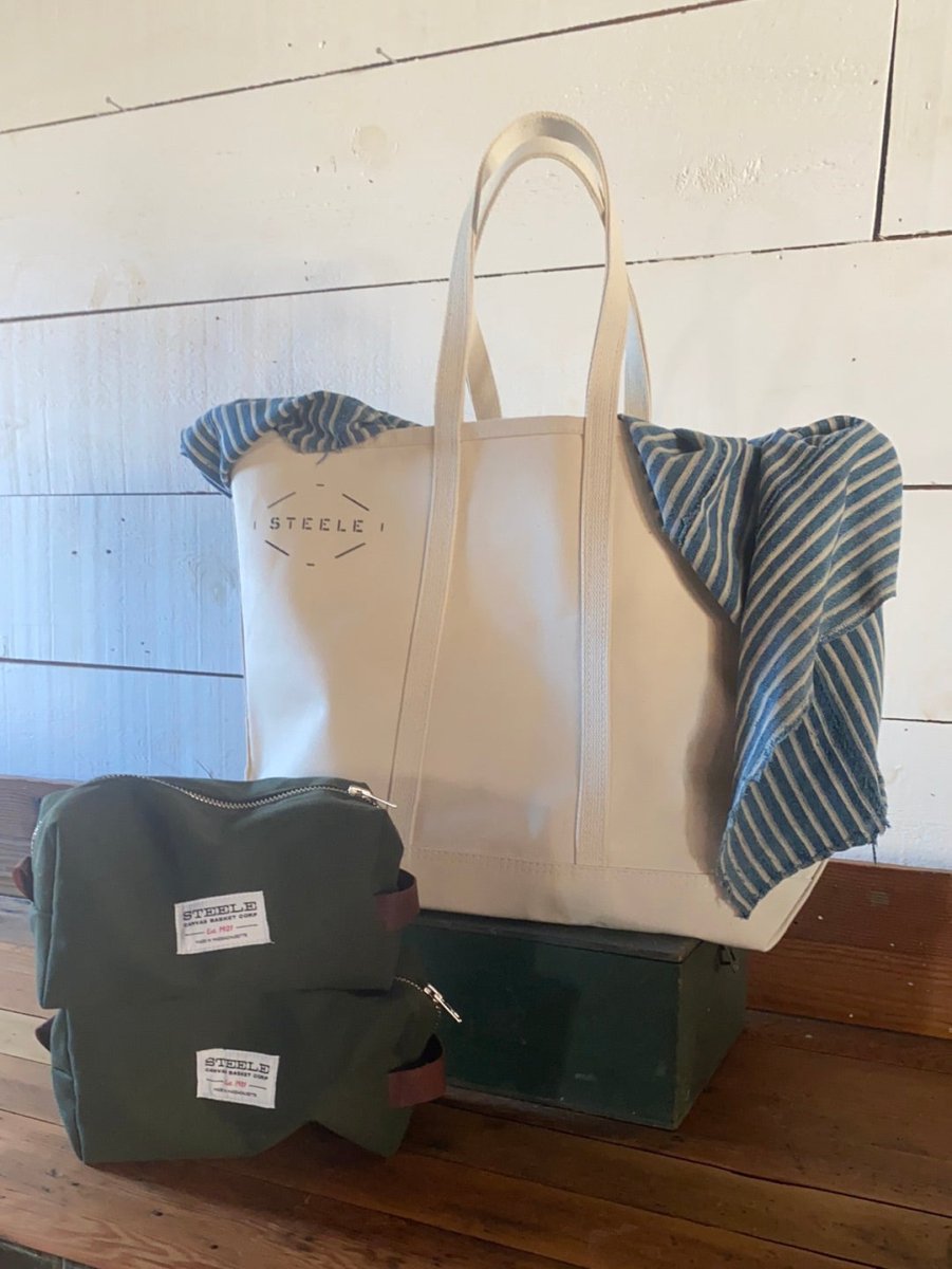 Steele Canvas Standard Medium Tote - Diamonds & Rust