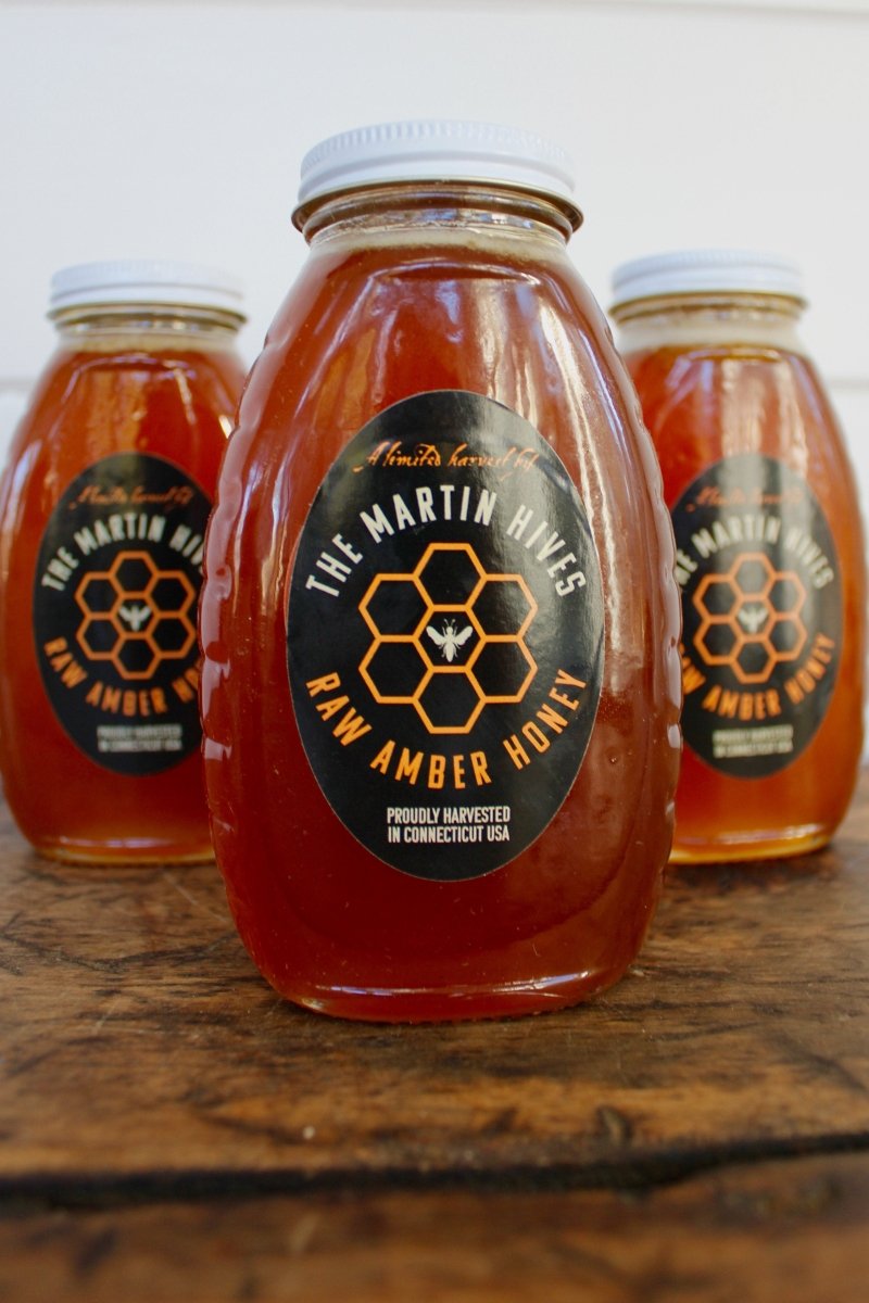 The Martin Hives "Raw Amber Honey" 16oz - Diamonds & Rust