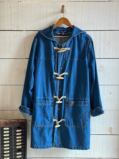 Toggle Denim Coat by Denim & Co - Diamonds & Rust