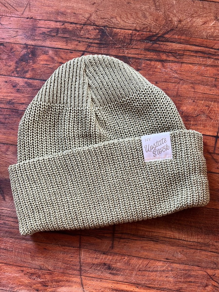 Upcycyled Cotton Watchcap - Matcha - Diamonds & Rust
