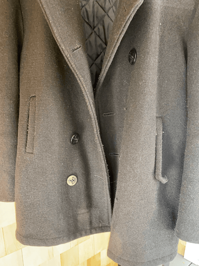 USN Vintage Pea Coat - Diamonds & Rust
