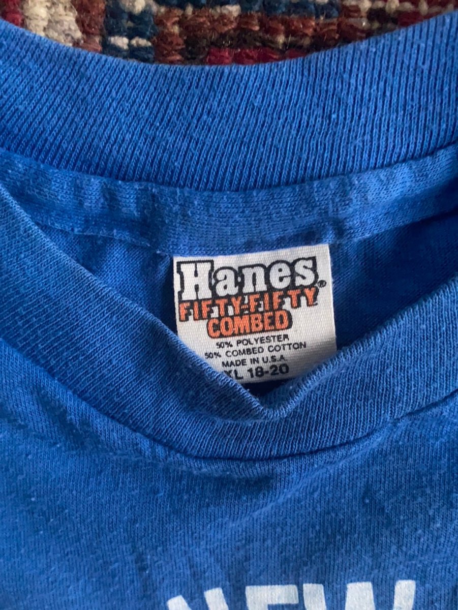 Vintage 80's New Hampshire Soccer Tee - Diamonds & Rust
