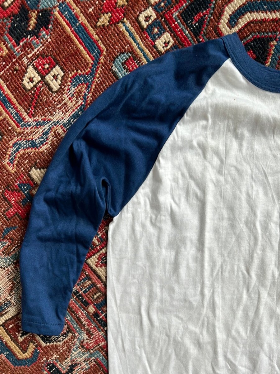 Vintage 80s Stedman Baseball Tee - Diamonds & Rust