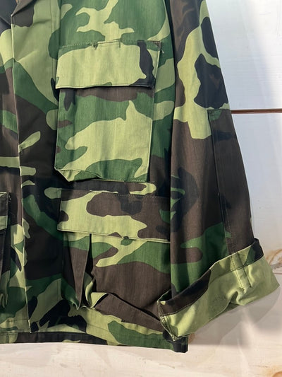 Vintage Army Jacket - Diamonds & Rust