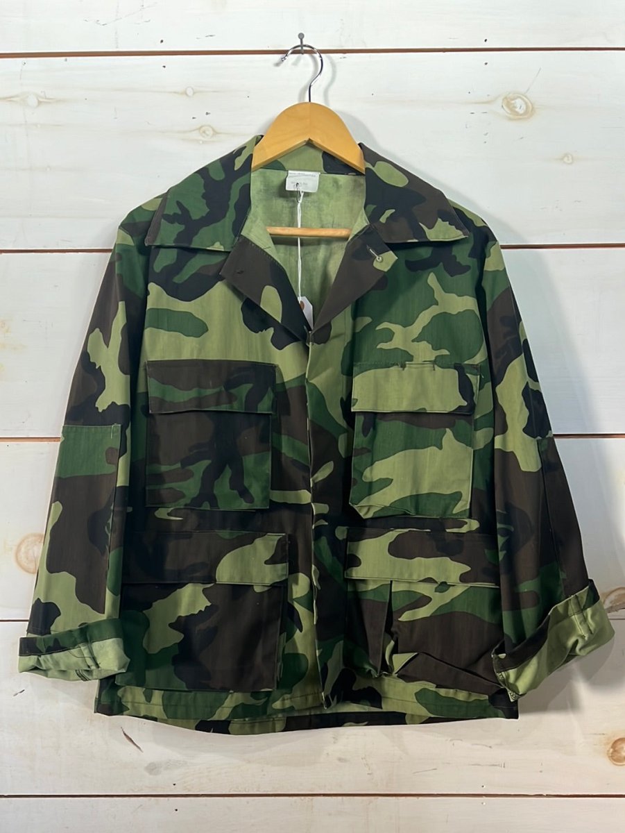 Vintage Army Jacket - Diamonds & Rust