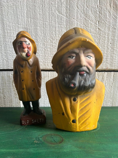 Vintage Atlantic Fisherman Bust - Diamonds & Rust