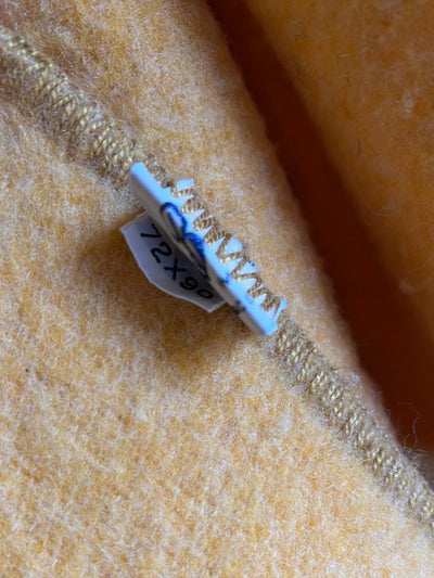 Vintage Baron Wool Camp Blanket - Diamonds & Rust