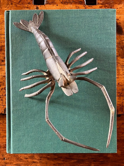 Vintage Brass Lobster - Diamonds & Rust