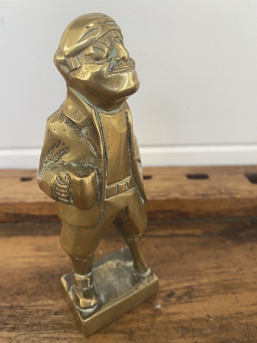 Vintage Brass Pirate - Diamonds & Rust