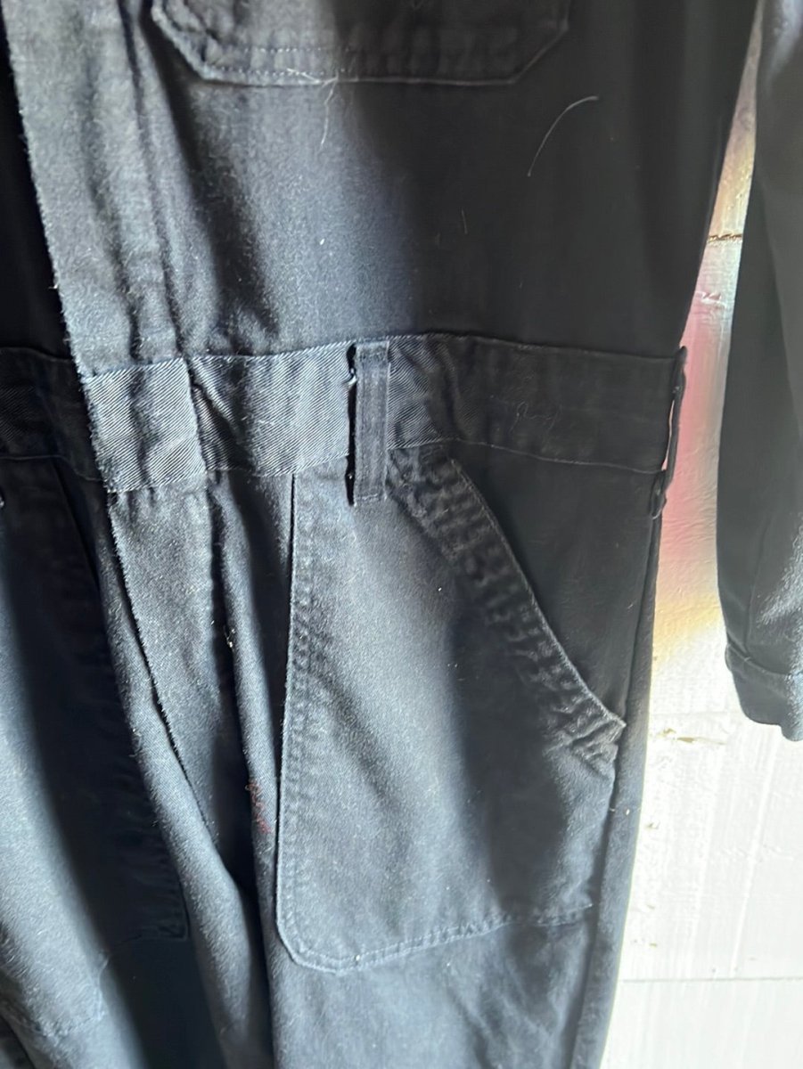 Vintage Dark Navy Coveralls - Diamonds & Rust