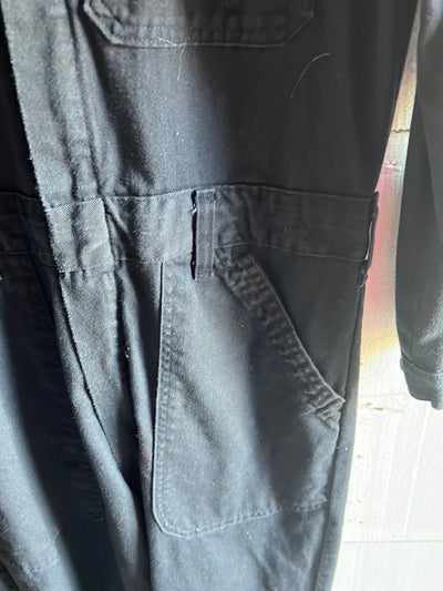 Vintage Dark Navy Coveralls - Diamonds & Rust