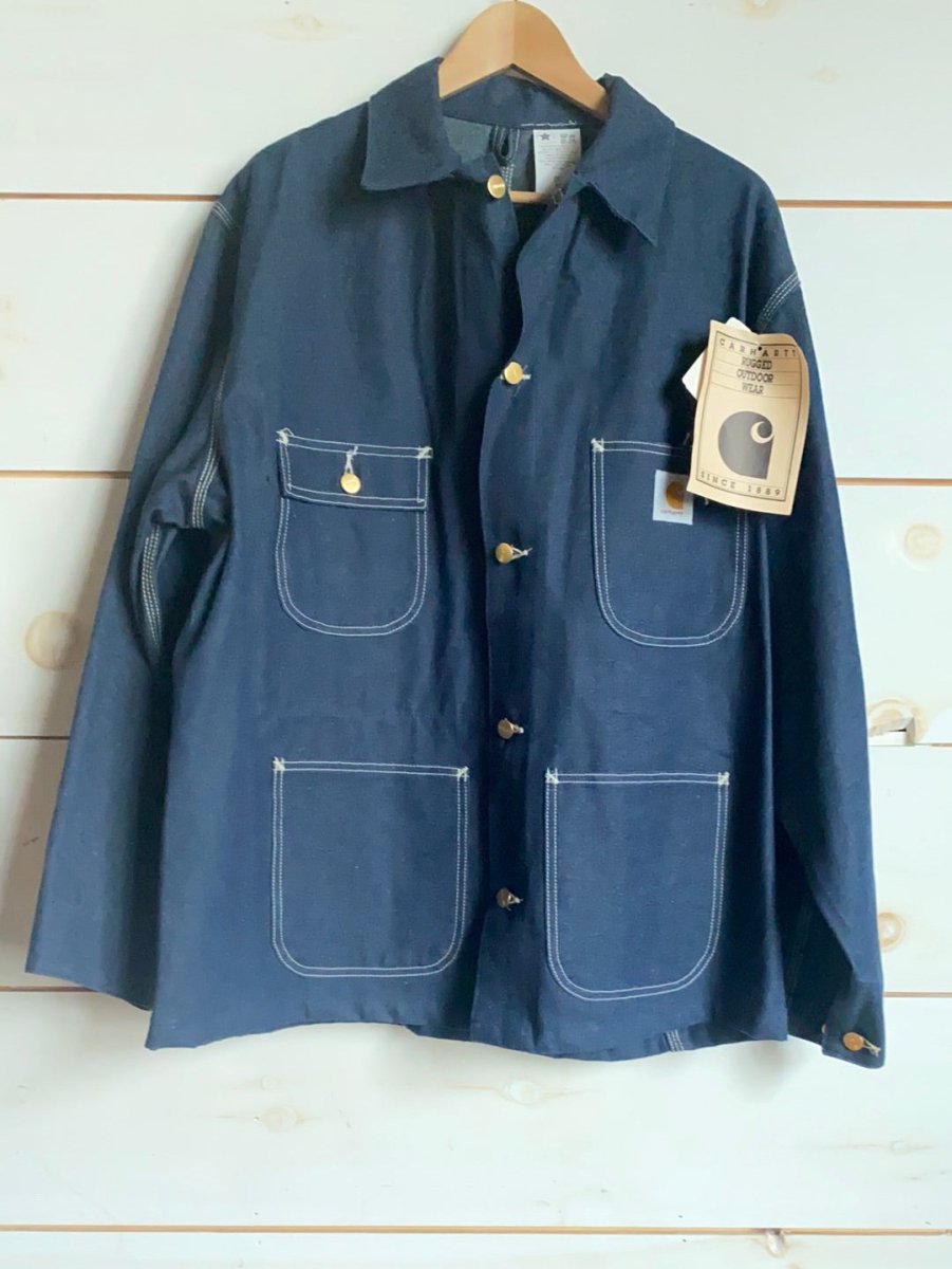 Vintage Dead Stock Carhartt Denim Shirt - Diamonds & Rust