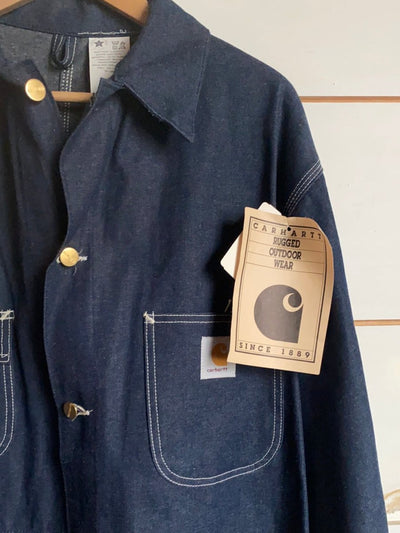 Vintage Dead Stock Carhartt Denim Shirt - Diamonds & Rust