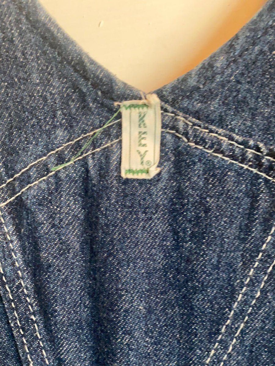 Vintage Denim Overalls - Diamonds & Rust