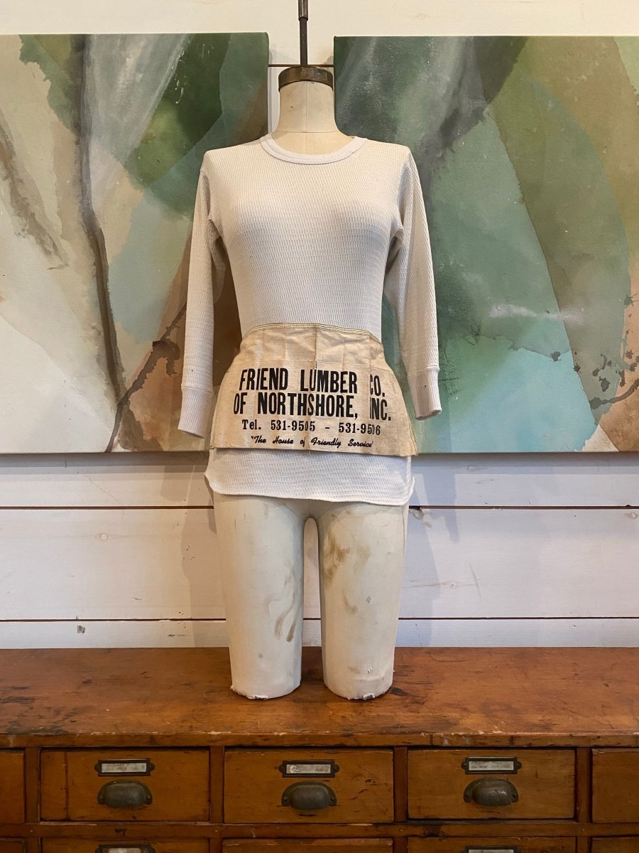 Vintage Friend Lumber Co. Apron - Diamonds & Rust