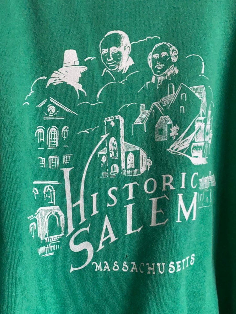 Vintage Historic Salem Raglan Sweatshirt - Diamonds & Rust