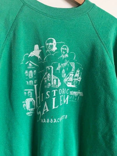 Vintage Historic Salem Raglan Sweatshirt - Diamonds & Rust