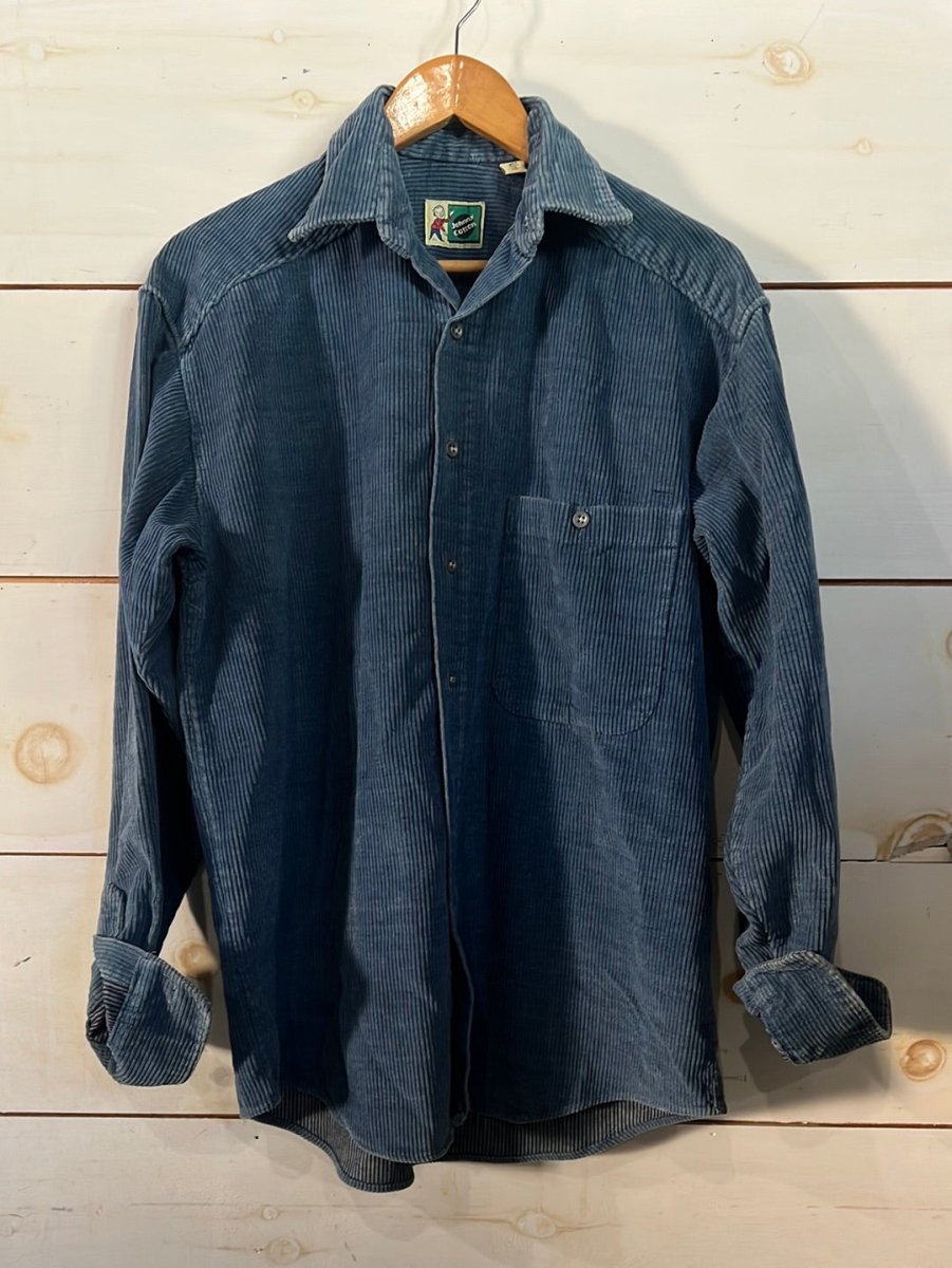 Vintage Johnny Cotton Corduroy Shirt - Diamonds & Rust