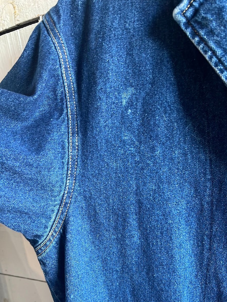 Vintage LEE Denim Duster - Diamonds & Rust