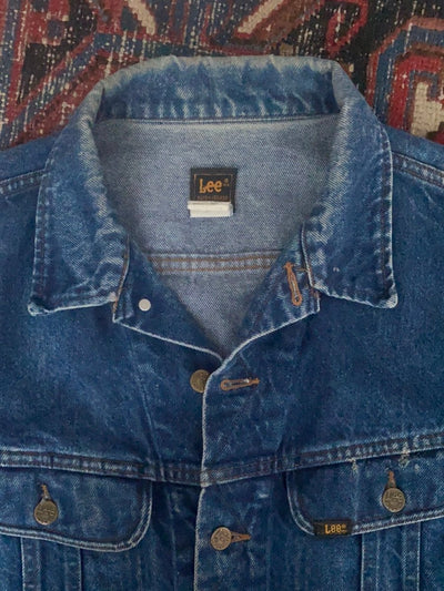 Vintage LEE Denim Jacket - Diamonds & Rust
