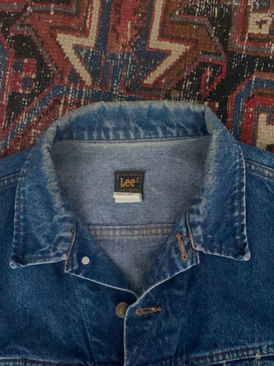 Vintage LEE Denim Jacket - Diamonds & Rust