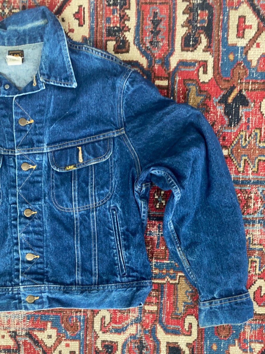 Vintage LEE Denim Jacket - 46 - Diamonds & Rust