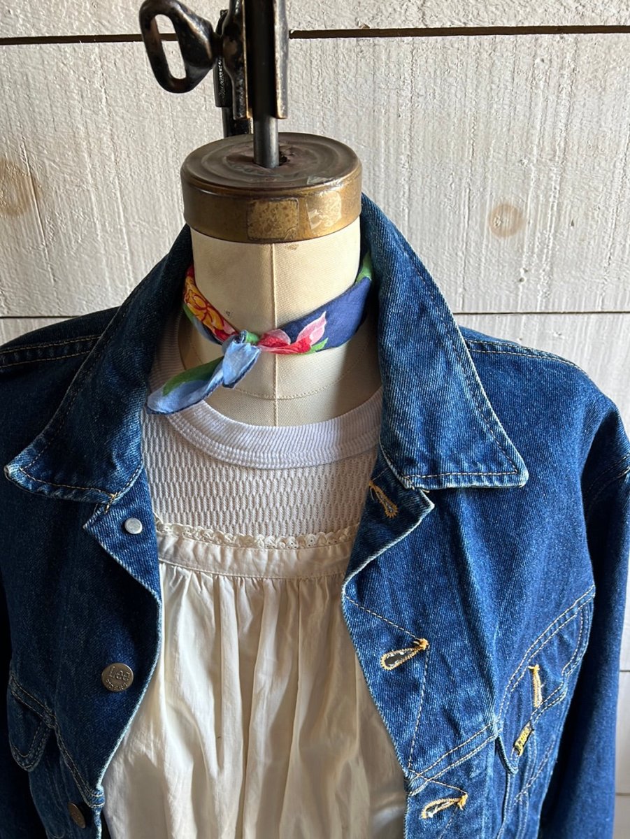 Vintage LEE Denim Jacket - 46 - Diamonds & Rust
