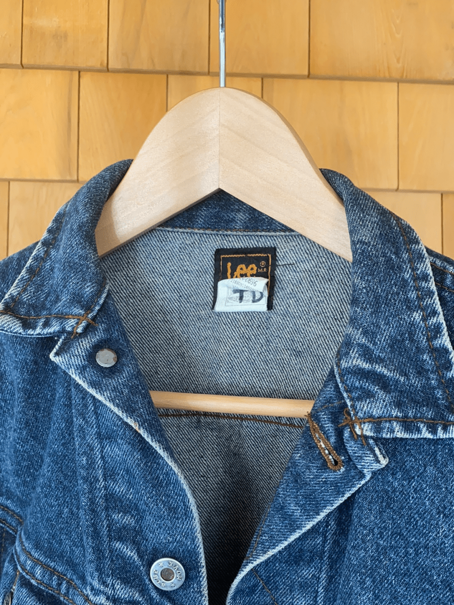 Vintage Lee Denim Jacket - Diamonds & Rust