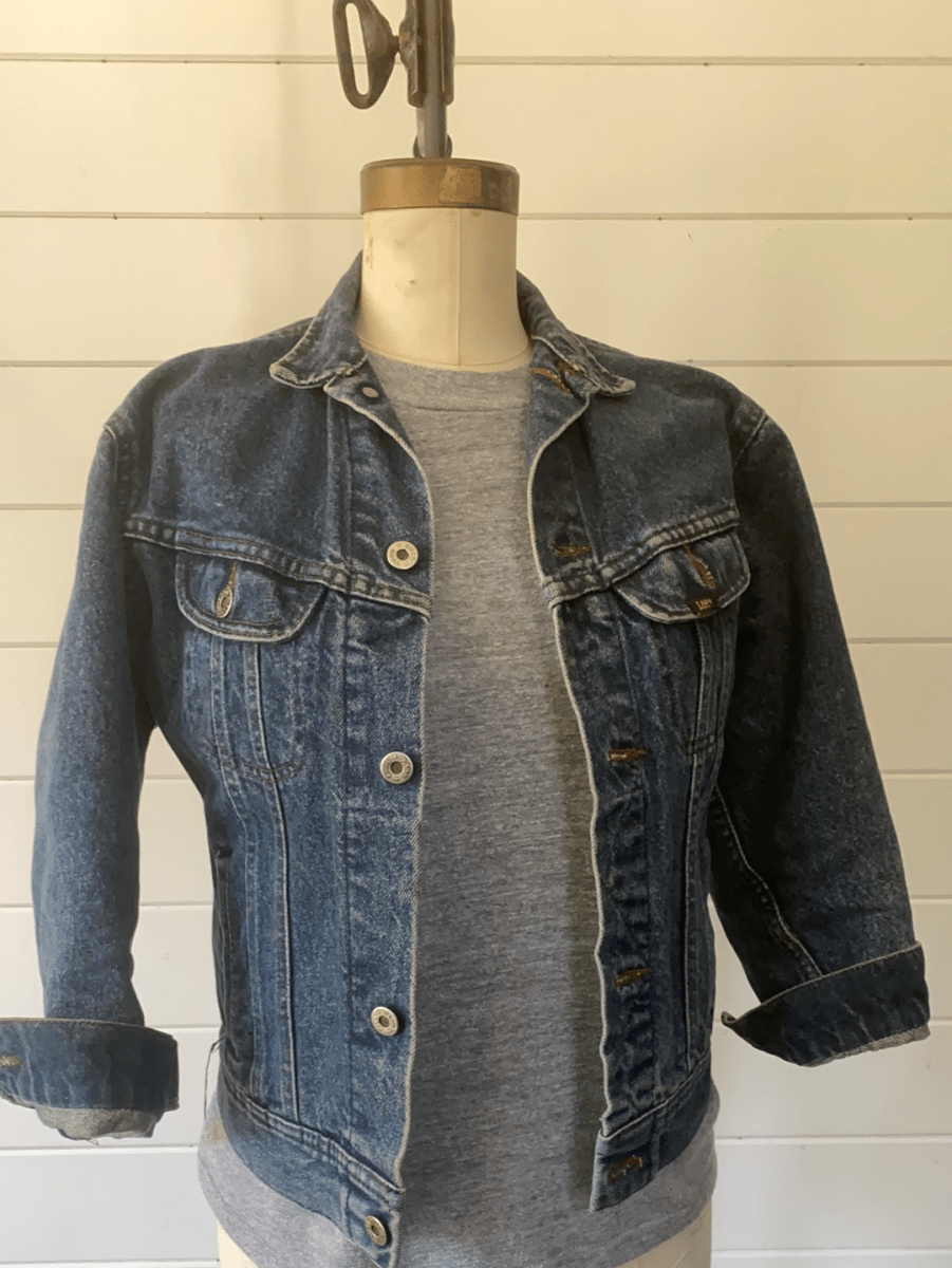 Vintage Lee Denim Jacket - Diamonds & Rust