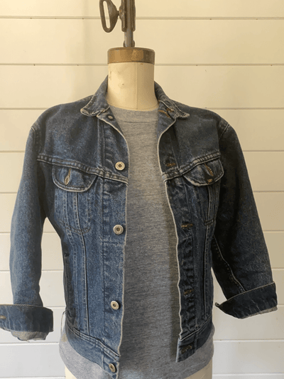 Vintage Lee Denim Jacket - Diamonds & Rust