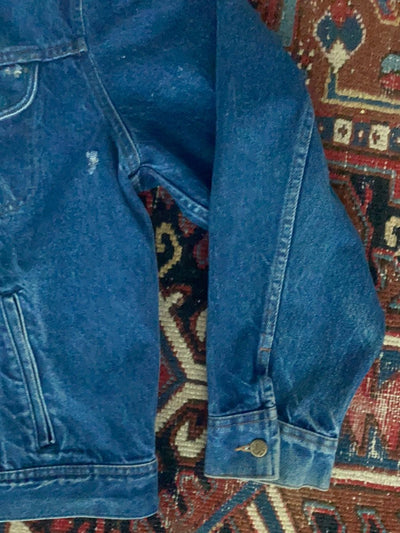 Vintage LEE Denim Jacket - Diamonds & Rust