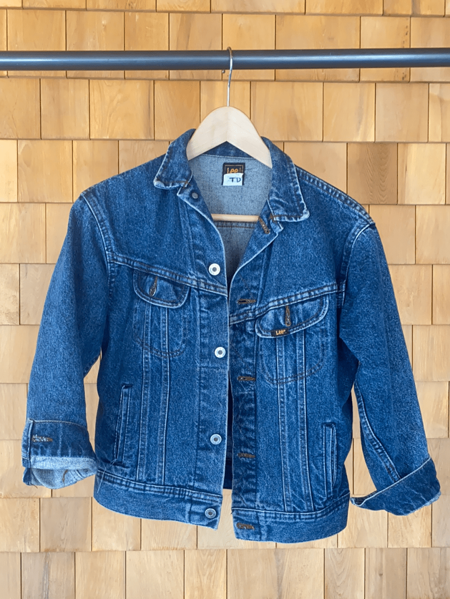 Vintage Lee Denim Jacket - Diamonds & Rust