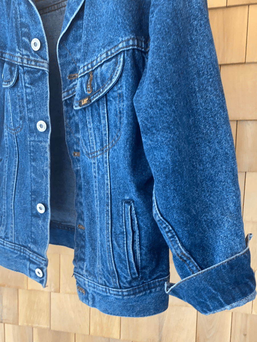 Vintage Lee Denim Jacket - Diamonds & Rust