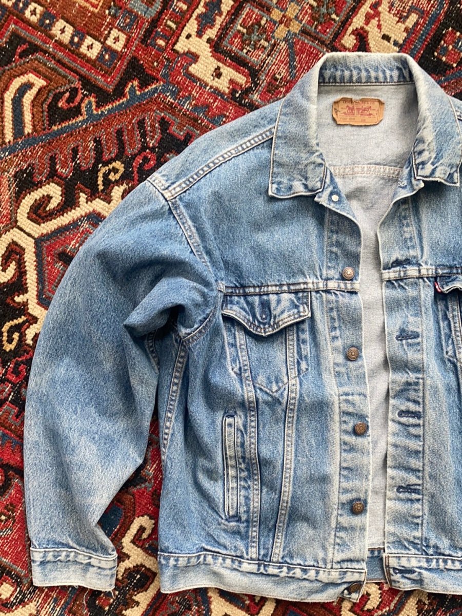 Vintage Levi's Denim Jacket - Diamonds & Rust