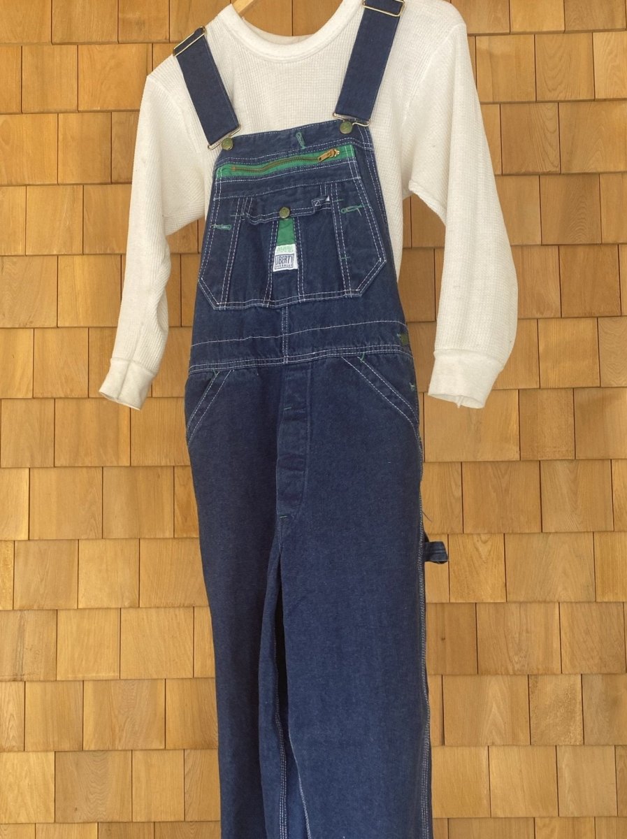 Vintage Liberty Overalls - Diamonds & Rust