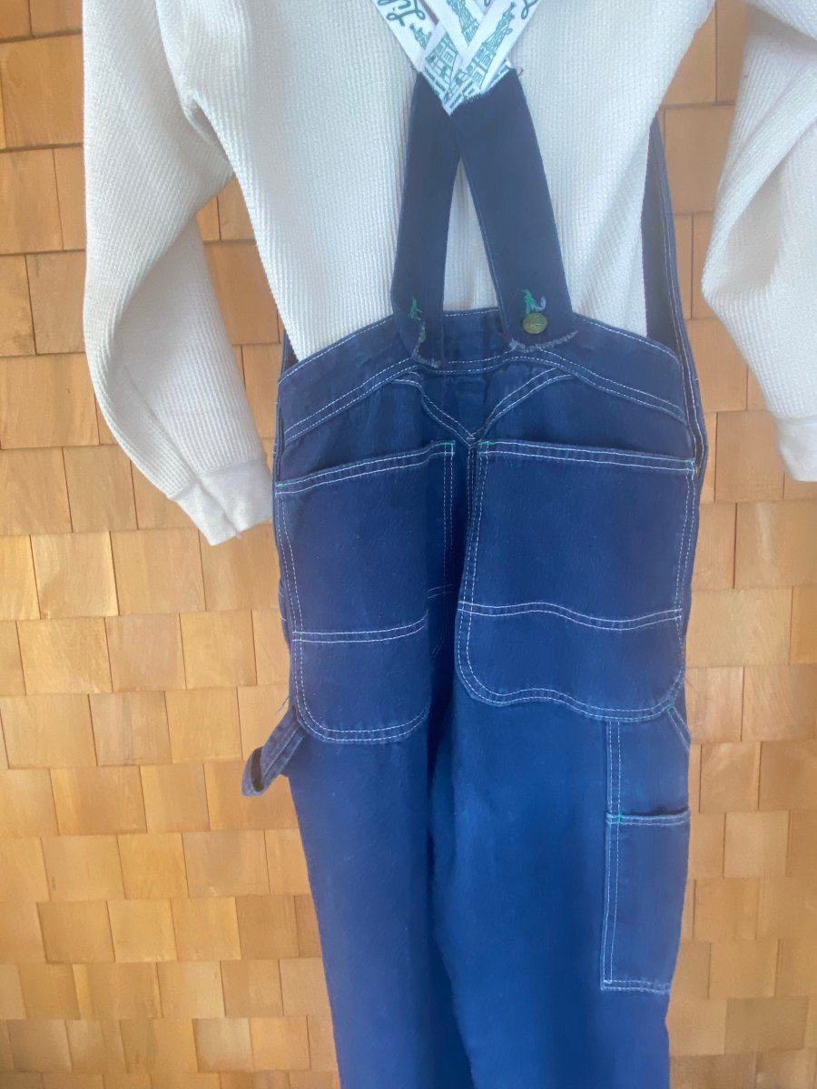 Vintage Liberty Overalls - Diamonds & Rust