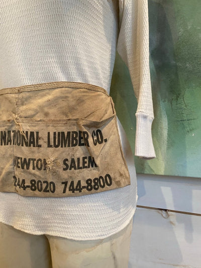 Vintage National Lumber Co. Apron - Diamonds & Rust