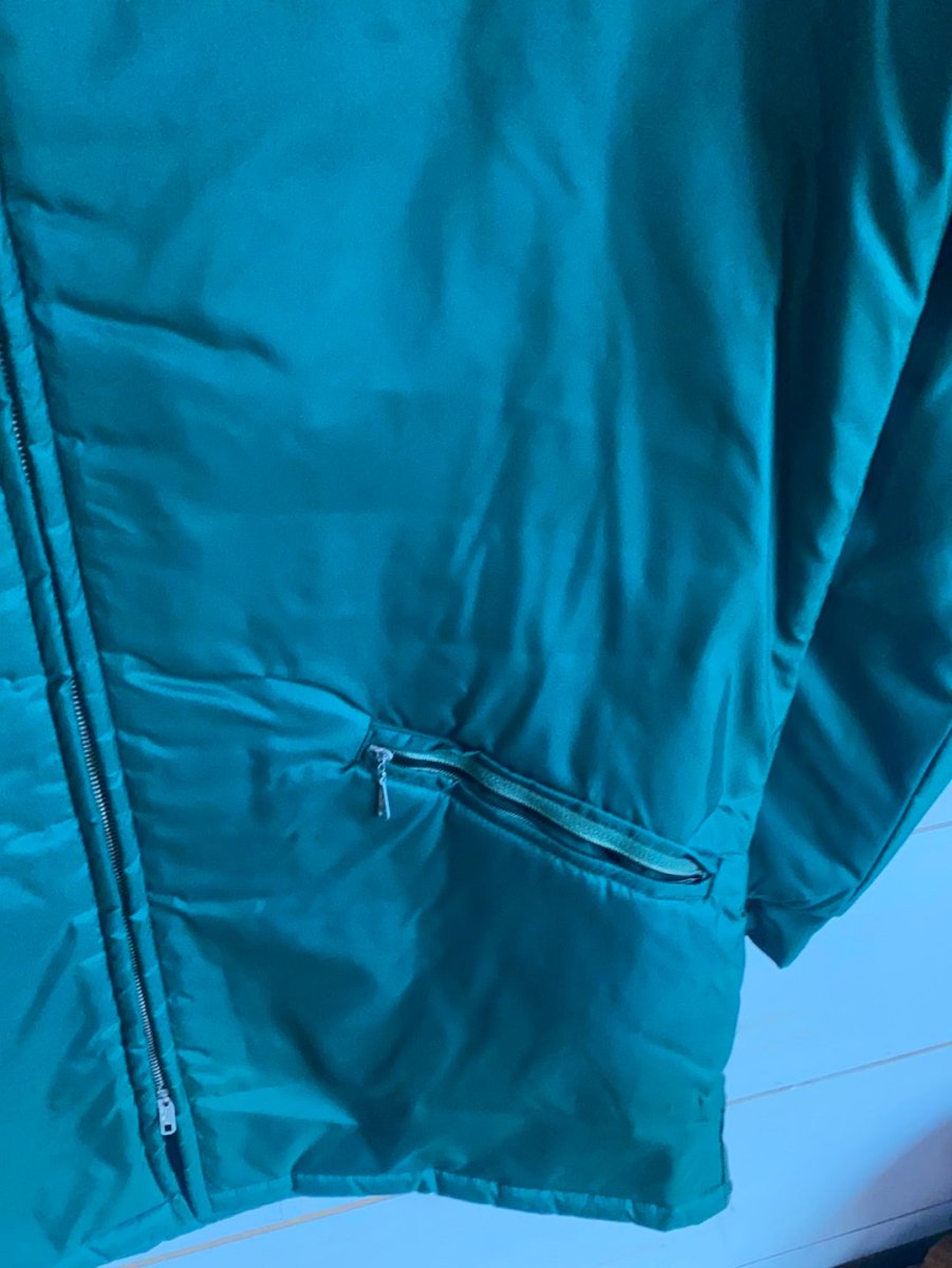 Vintage NORTEX Hunter Green Coat - Diamonds & Rust