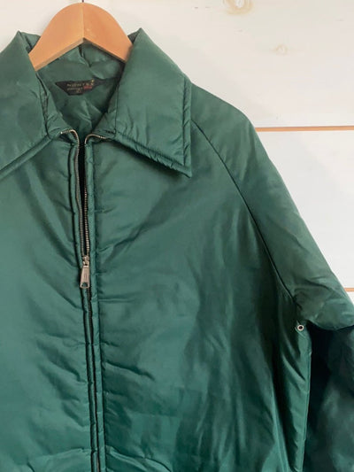 Vintage NORTEX Hunter Green Coat - Diamonds & Rust